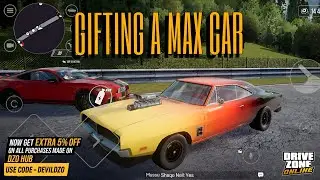 Drive Zone Online: Gifting Max Car To Random New Player | Random Rooms @DriveZoneOnline 