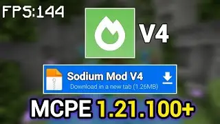 Sodium Mod V4 For MCPE 1.21+