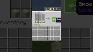 How To Make Smooth Sandstone Slabs in Minecraft #Shorts