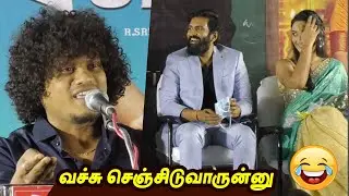 Pugazh Latest speech at Sabapathi Press Meet | Santhanam | MS Bhaskar, Preeti Verma, Sabapathy Movie