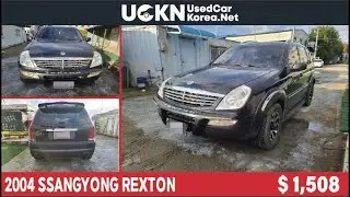 2004 SSANGYONG REXTON - $1,508   [Used Car Korea Network]