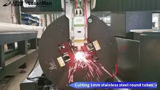 [LaserMen] Sheet & Tube Fiber Laser Cutting Machine | One Machine for Plate and Tube Cutting