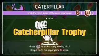 Cake Bash Catcherpillar Trophy