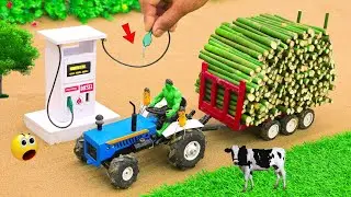 diy diorama making mini motor water pump science project | how to make |  ⁨@sanocreator⁩