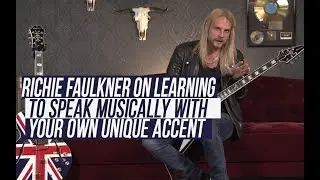 Richie Faulkner - Learning to Speak Musically with Your Own Unique Accent