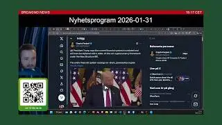 Nyhetsprogram 2026-01-31 - Informationskrig och ett föråldrat finansiellt system?