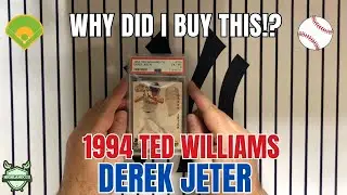 WHY DID I EVEN BUY THIS?! 1994 TED WILLIAMS DEREK JETER