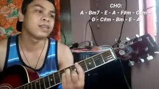 Michael Jackson - Heal The World (Guitar Chords Tagalog tutorial cover) | EdoyPe