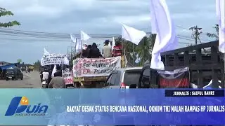 Rakyat Desak Status Bencana Nasional, Oknum TNI Malah Rampas Hp Jurnalis