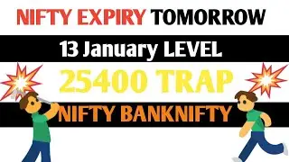 NIFTY Crash Mode On 🔥 25500 Breakdown | Intraday Strategy & Tomorrow Expiry Prediction