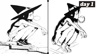 trying to learn how to draw digital day 1