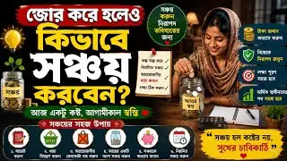 💸💰টাকা থাকেই না? জোর করে হলেও সঞ্চয় করার এই কৌশল জানুন👉money saving tips 😱✅