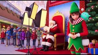 Gloomball causes a scene with Santa just days before Christmas! #socialanxiety #anxiety