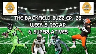 The Backfield Buzz Ep. 28 - Week 9 Recap and Superlatives - TRADE DEADLINE EDITION