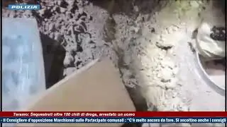 Teramo: Sequestrati oltre 100 chili di droga, arrestato un uomo -TRSP- Abruzzo news del 08-01-2026