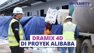 Aplikasi Bekaert Dramix 4D untuk Slab on Ground - Proyek Alibaba
