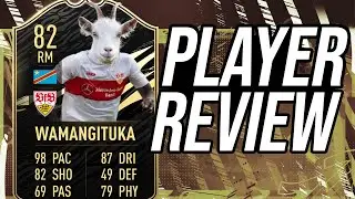 SIR WAMAN THE GOAT... 82 INFORM WAMANGITUKA PLAYER REVIEW! (FIFA 21)