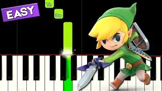 Super Smash Bros Ultimate - Lifelight [Easy Piano Tutorial] | SHEET MUSIC + MIDI 🔥