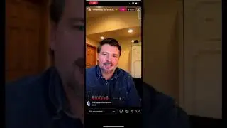 Tom welling - Instagram live