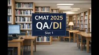 CMAT PYQs | CMAT 2025 Slot 1 Solved | CMAT QA & DI | #cmat2026 #cmatpreparation #cmatexam #cmatpyqs