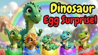 &ldquo;Dinosaur Egg Surprise Song 🥚🦕 | Baby Dinosaur Fun for Kids!&rdquo;