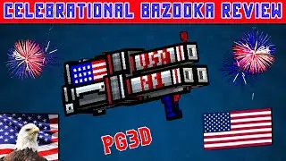 Celebrational Bazooka Review (details and damage) | Pixel gun 3D