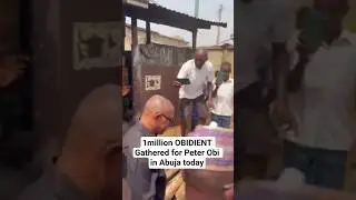 Peter obi for president 2027 see abuja crowds