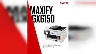 Rezension: Canon MAXIFY GX6150 kompakter B&uuml;ro-Drucker &ndash; Farbdrucker & Scanner All-in-One WLAN | M...