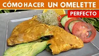 Cómo hacer un OMELETTE perfecto y FÁCIL, Sin Pegarse| Cocina de Addy