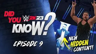 WWE 2K23 Did You Know?: Pat McAfee DLC, New Hidden Content, Updates & More! (Episode 9)