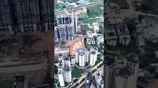 M3M Golf Hills Sector 79 Construction Update | Drone View | August 2025 Progress