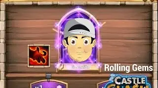 Rolling Gems and Talent Rolls! Crazy Luck!! Castle Clash
