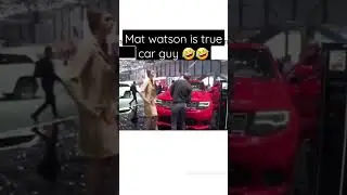 Mat Watson is a true car guy 🤣😂 #carwow #matwatson #shorts