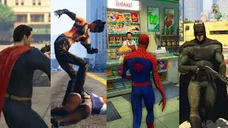 All Superheroes in GTA!