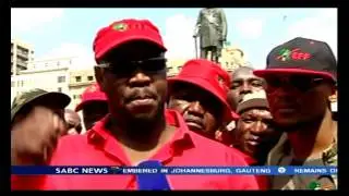 EFF's Benjamin Disoloane on Paul Kruger's statue