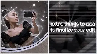 ✧ extra things to add to finalize your edit