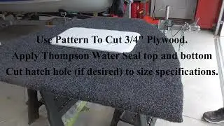 Build A Boat Casting Deck with Hatch Cover Storage