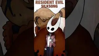 Resident Evil Silksong crossover Fanart Zombies, but its Skong #fanart #hollowknight #residentevil