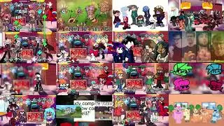 FNF Monotone Attack but it's a 16 Mashup Version