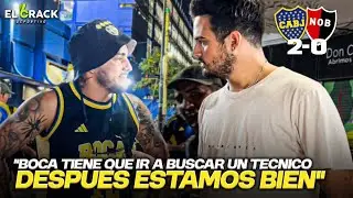▶ REACCI&Oacute;N EN CALIENTE HINCHA DE BOCA: 
