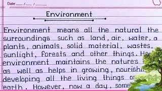 Environment Protection & Conservation |Environment Degradation |Essay on Environment |Ark sir 