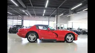 1994 Dodge Viper RT 10! 8.0L V10 Engine! Manual Transmission! Only 27K Miles!