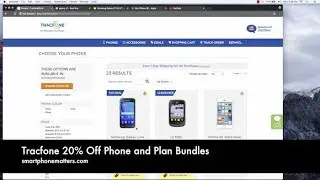Tracfone 20% Off Phone and Plan Bundles
