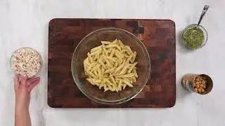 Cheesy Chickpea Pesto Pasta Salad &ndash; Fresh & Flavorful Cold Pasta Bliss 🍝🧀🌿