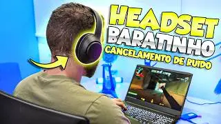 QCY H3 - um headset COM CANCELAMENTO ATIVO DE RUÍDO e MUITA QUALIDADE!