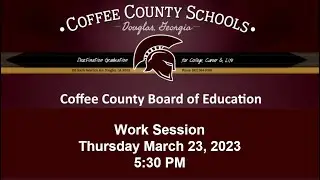 CCBOE Work Session Mar 23 2023