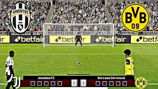 JUVENTUS VS BORUSSIA DORTMUND FULL PENALTY SHOOTOUT | JUV VS BVB HIGHLIGHTS