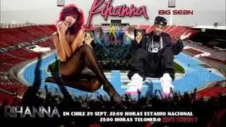 RIHANNA EN CHILE    9/29/2015 GRBADO POR MI JO&LU