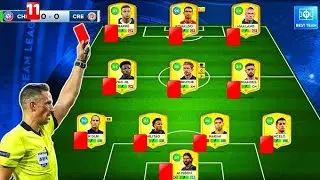 🟥আজকে আমি দেখলাম এক ম্যাচে কতগুলো লাল কার্ড পাই🟥🟥🟥🚫 #dlscreator #football #viralvideo 
