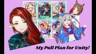 My Pull Plan for the rest of Unity Cup! Umamusume Pull Plan! #umamusume